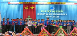 Đại hội đại biểu Hội LHTN Việt Nam huyện Triệu Phong lần thứ IV nhiệm kỳ 2014 – 2019
