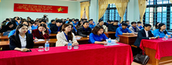 TRIỆU PHONG: TỔ CHỨC HỘI NGHỊ QUÁN TRIỆT NGHỊ QUYẾT ĐẠI HỘI ĐOÀN CÁC CẤP, NHIỆM KỲ 2022-2027 VÀ BỒI DƯỠNG LÝ LUẬN CHÍNH TRỊ, NGHIỆP VỤ CHO ĐỘI NGŨ CÁN BỘ ĐOÀN CƠ SỞ NĂM 2023