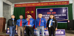 Triệu Phước: Chỉ đạo điểm Đại hội Đoàn TNCS Hồ Chí Minh thôn Nam Phước, nhiệm kỳ 2021-2022
