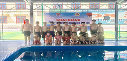 Triệu Phong: Khai giảng lớp dạy bơi miễn phí dành cho trẻ em  trên địa bàn huyện đợt 2 năm 2021