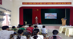 Triệu Phong: Khai giảng lớp học bơi miễn phí cho trẻ em