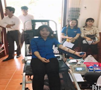 Triệu Phong: Đoàn viên thanh niên tham gia Ngày hội Hiến máu nhân đạo đợt 02 năm 2018