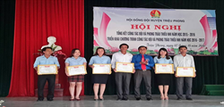 Hội nghị tổng kết công tác Đội và phong trào thiếu nhi huyện Triệu Phong năm học 2015-2016