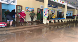 Triệu Phong: Đồng loạt ra quân Ngày Chủ Nhật xanh khắc phục hậu quả lũ lụt